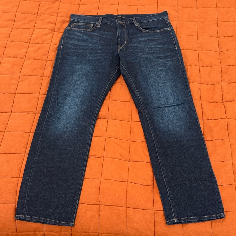 John Varvatos Men's Dark Blue Jeans